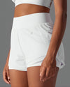 DJP White Royal Shorts