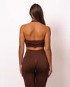 DJP Brown Bear Open Back Gym Suit