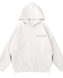  Devy the Odds x DJP Oversized White Hoodie