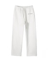 Devy the Odds x DJP Wide Leg White Pants