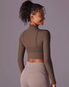 DJP Luxurious Brown Hazel Top