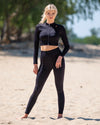 DJP Black Cat Tracksuit Leggings