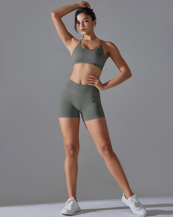 DJP Luxurious Grey Essence Long Gym Suit