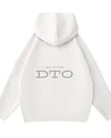 Devy the Odds x DJP Oversized White Hoodie