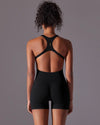 DJP Black Night Short Bodysuit