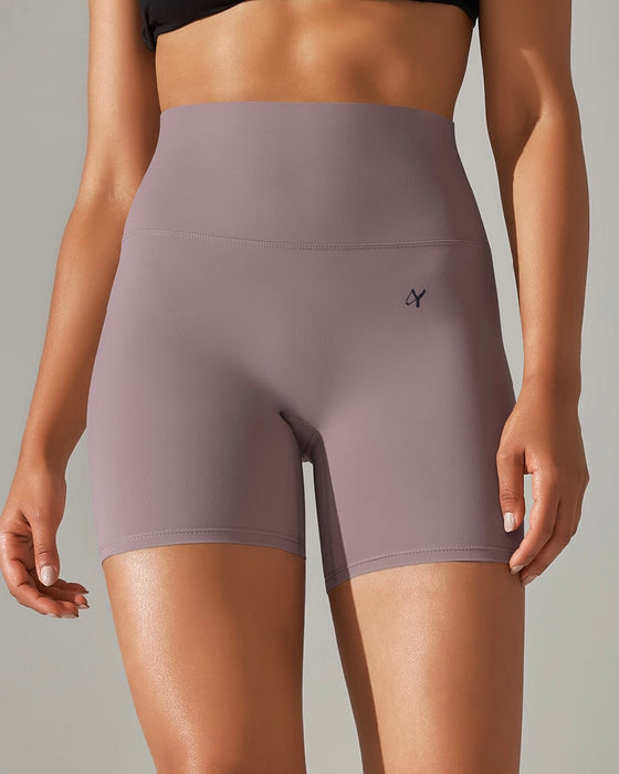 DJP Purple Flower Seamless Shorts