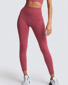  DJP Red Peach Seamless Legging