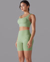 DJP Green Space Short Gym Suit