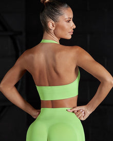  DJP Green Lime Open Back Top