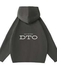  Devy the Odds x DJP Oversized Dark Grey Hoodie